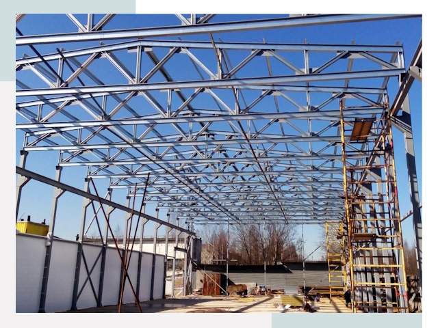 Строительство цехов в Кисловодск от 642 руб. под ключ