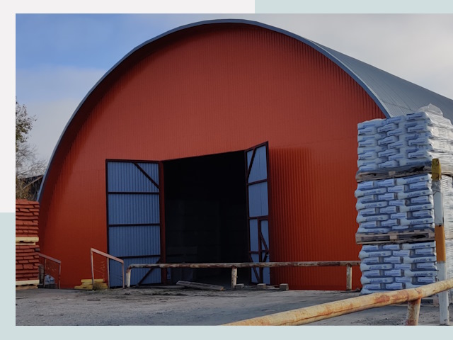 Полукруглые ангары по цене от 642 руб. в Кисловодск