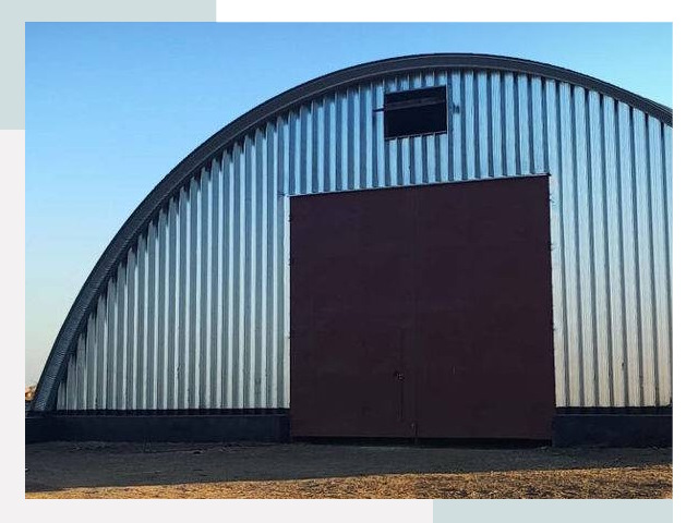 Бескаркасные ангары в Кисловодске