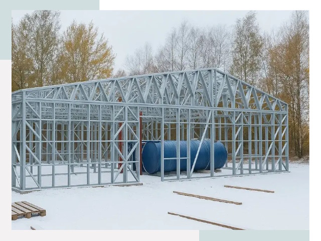 Металлические ангары в Кисловодске