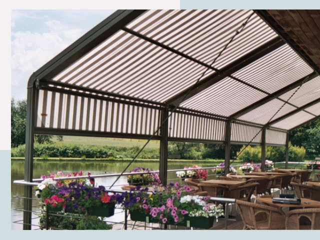 Элегантные навесы для кафе от 642 руб в Кисловодск