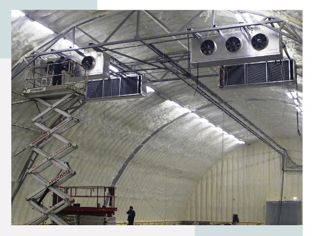 Оснащение ангаров в Кисловодске