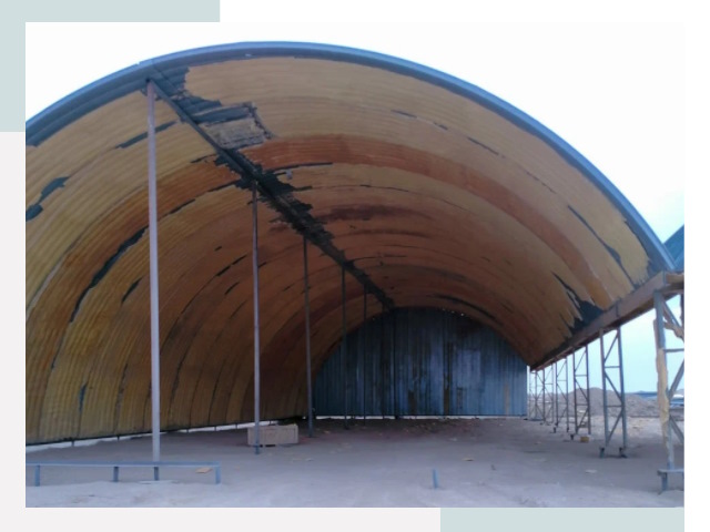 Реконструкция ангаров в Кисловодске