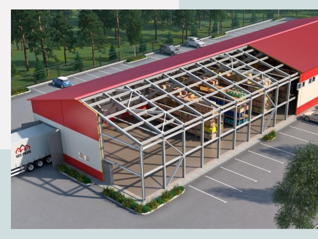 Проектирование ангаров в Кисловодске от 642 руб.